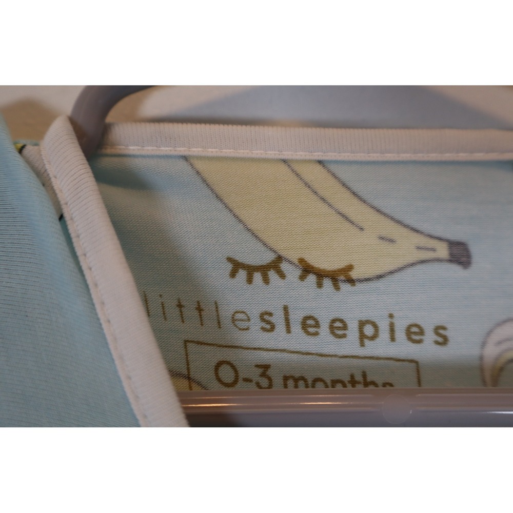 Little Sleepies Bananas Zippy Kids 0-3 Months - Picture 5 of 6